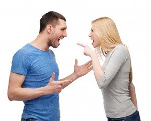 couple arguing