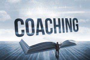 Coaching against open book against sky