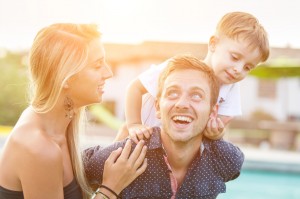 Happy Family Outdoor
