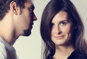 Portrait of young attractive couple