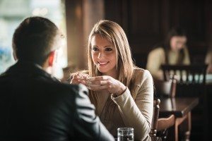 Friends having a coffee break