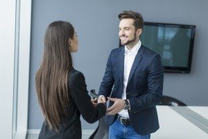 Young people in the office