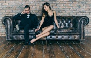 Relationship problems. woman asking forgivness to her man